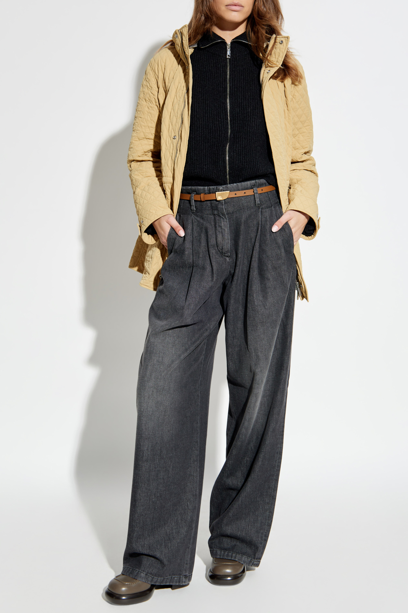 【関税込み】Burberry Jackets Burberry Jacket Dark grey on SALE | Fashionesta